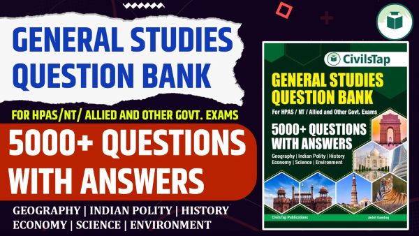 General Studies MCQs Question Bank (English Medium) Book cover