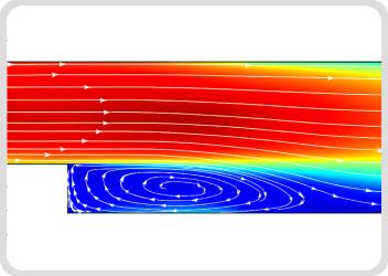 Mech UTB25 - CFD simulation of flow over backward facing step cover