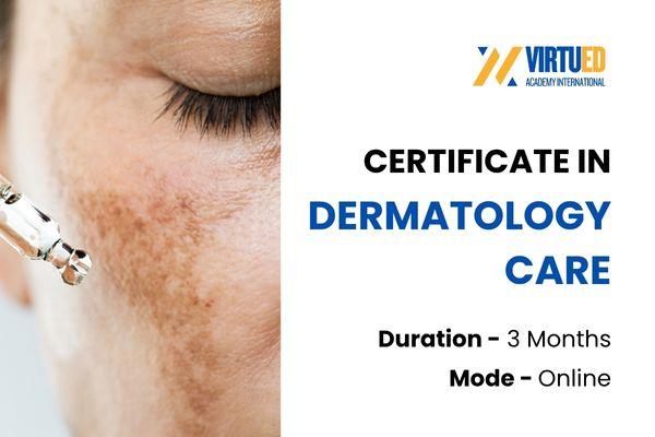 Certificate in Dermatology Care cover