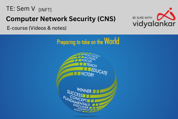 Computer Network Security [CNS] Dec. '25 E Course cover