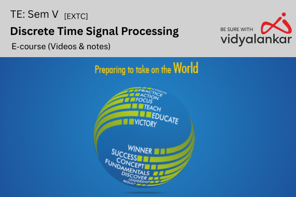 Discrete Time Signal processing [DTSP] Dec. '25 E Course cover