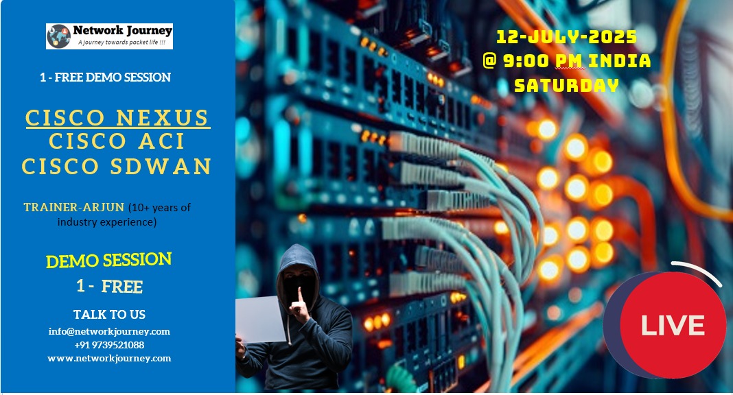 CISCO NEXUS - a part of SDN COMBO Batch - July2025 cover