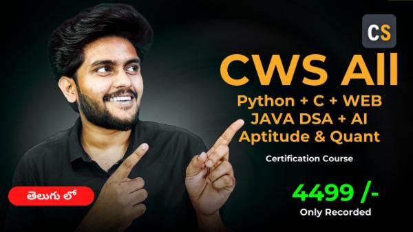 CWS ALL Courses with Certifications cover