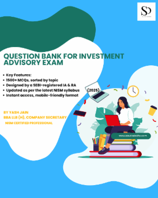 QUESTION BANK FOR NISM INVESTMENT ADVISORS (COMBINED LEVEL 1 and 2) cover