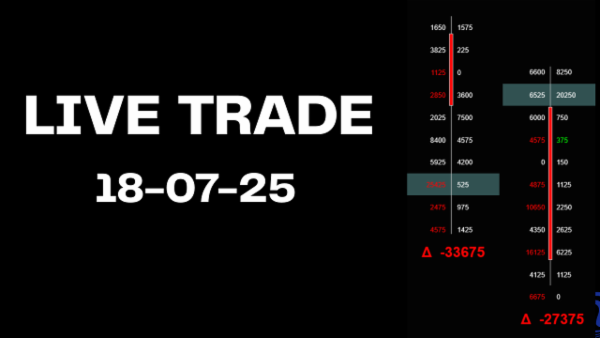 Live Trade with Order Flow cover