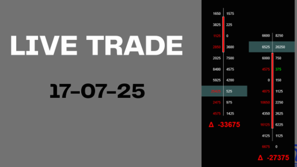 Live Trade with Order Flow cover