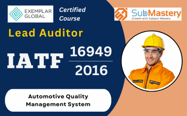 IATF 16949:2016 LEAD AUDITOR TRAINING COURSE cover