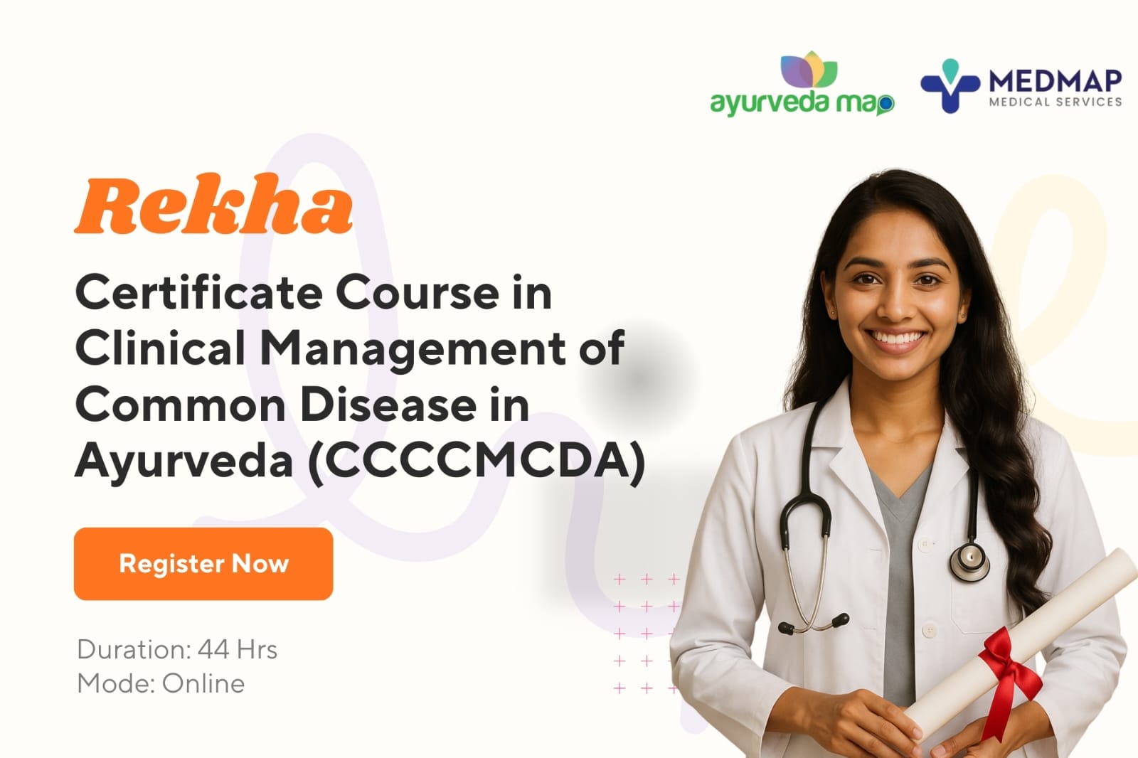 Rekha: Certificate Course in Clinical Management of Common Disease in Ayurveda. (CCCMCDA) cover