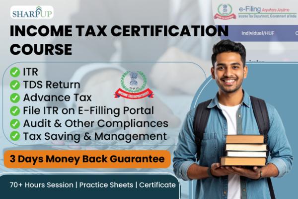 Income Tax Certification Course cover