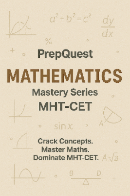PrepQuest MATHEMATICS Mastery Series MHT-CET (145 Tests) cover