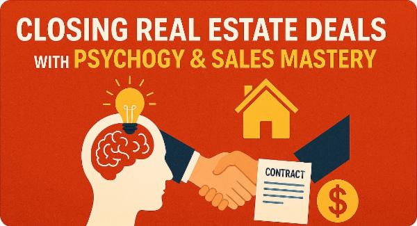 Closing Real Estate Deals with Psychology & Sales Mastery cover