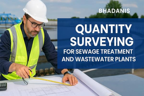 Quantity Surveying for Sewage Treatment and Wastewater Plants Online Course cover