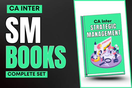 CA Inter SM New Book For September 2025 & Onwards cover