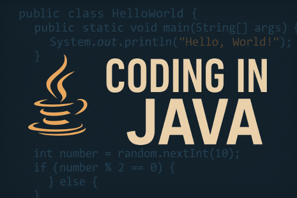 Coding in Java (Basic) cover