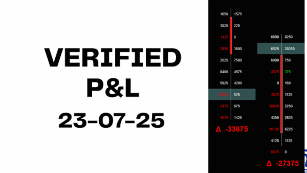 Verified P&L cover