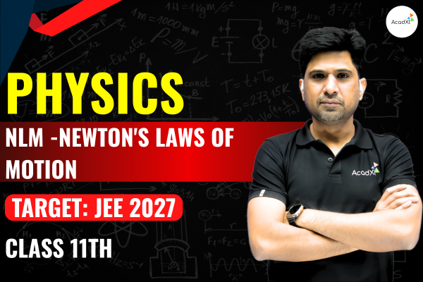 NLM -Newton's Laws of Motion Class-11th cover