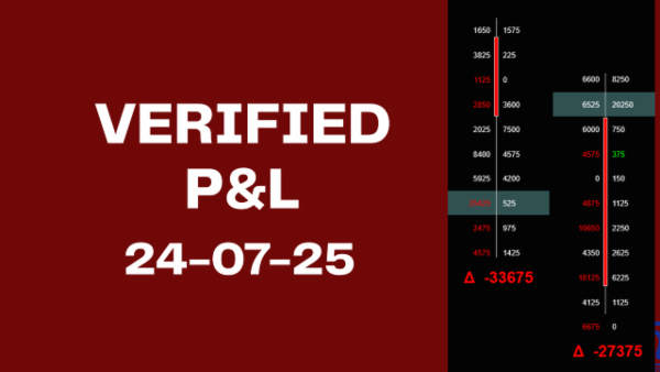Verified P&L cover