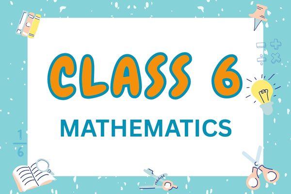 Class 6 Mathematics English Medium Karnataka State Board cover