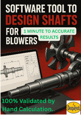 Revolutionary ''BLOWER Shaft'' Design Software Tool - Mass Concentrated at Rim cover
