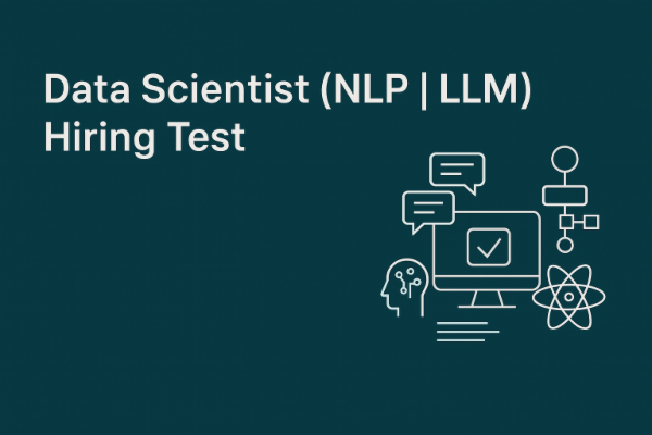 Data Scientist (NLP | LLM) Screening Test cover