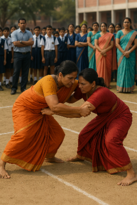 Annual Sports Day (Hindi audiostory) cover