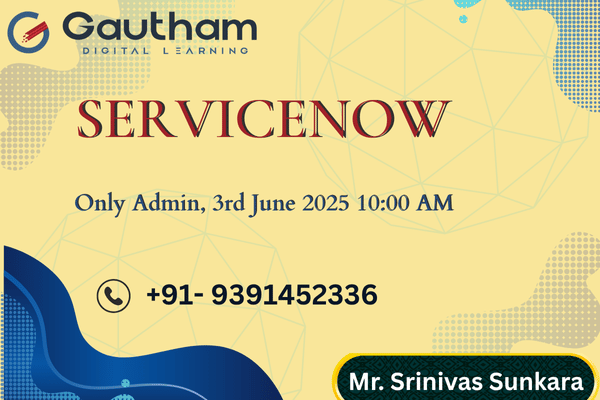 ServiceNow Live Classes - Only Admin, 3rd June 2025 10:00 AM cover
