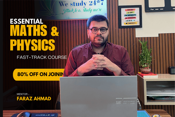 Essentials of Math & Physics- Fast Track Course cover