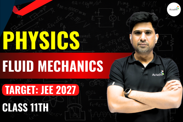 Fluid Mechanics Class-11th cover