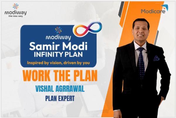 Work The Plan - SAMIR MODI INFINITY PLAN cover