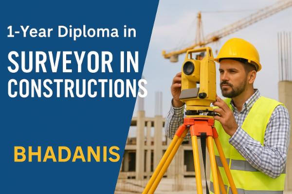1 YEAR DIPLOMA IN SURVEYOR IN CONSTRUCTIONS FOR LAND SURVEYORS , BUILDING SURVEYORS AND ROAD SURVEYORS cover