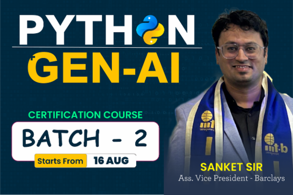Starter Batch - Generative AI + Python (Batch -2) cover