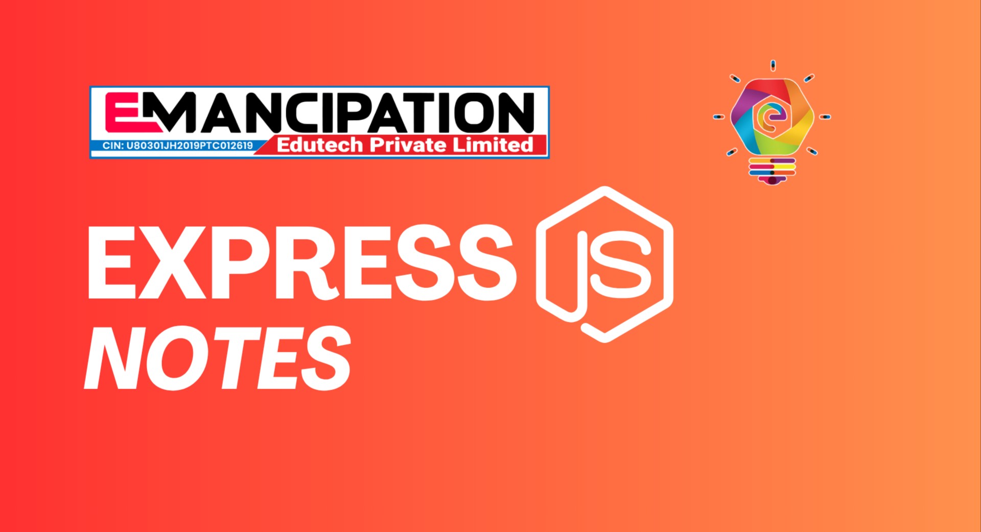 Express JS Notes cover