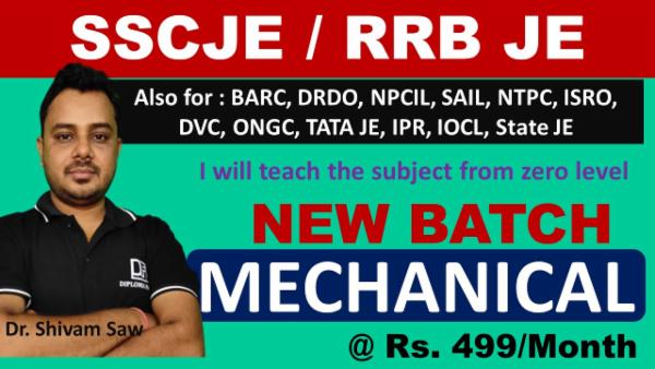 SSC/RRB- JE (Mechanical) cover