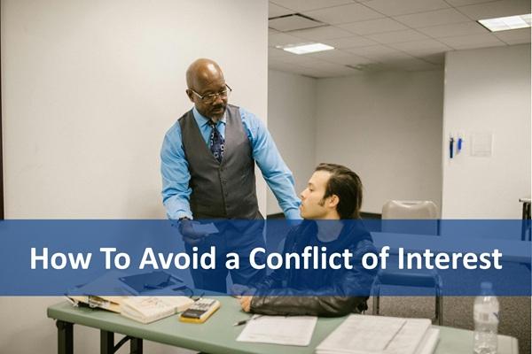 How To Avoid a Conflict of Interest cover