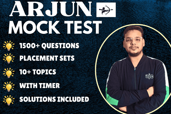 Arjun Series (Mock Test for all assessments) cover
