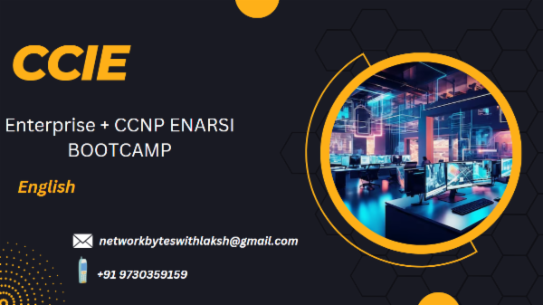 CCIE Enterprise + CCNP ENARSI Bootcamp (English) (In-Progress) cover