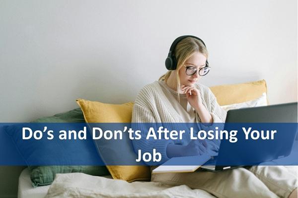 Do’s and Don’ts After Losing Your Job cover