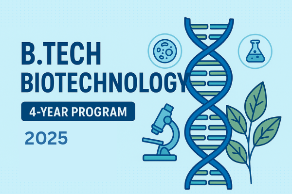 B.Tech Biotechnology 2025 cover