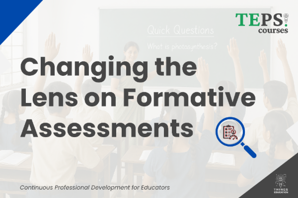 Short Course: Changing the Lens on Formative Assessments cover