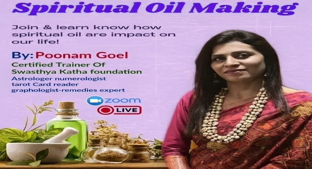 Spiritual Oil Making Workshop  cover