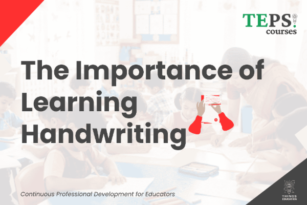 Mini Course: The Importance of Learning Handwriting cover