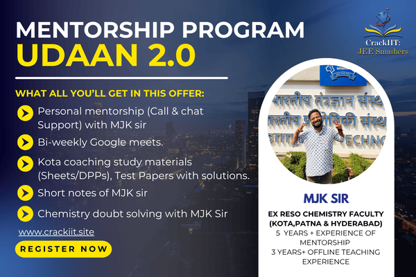 Jee Smasher : Platinum Udan Mentorship 2.0 cover