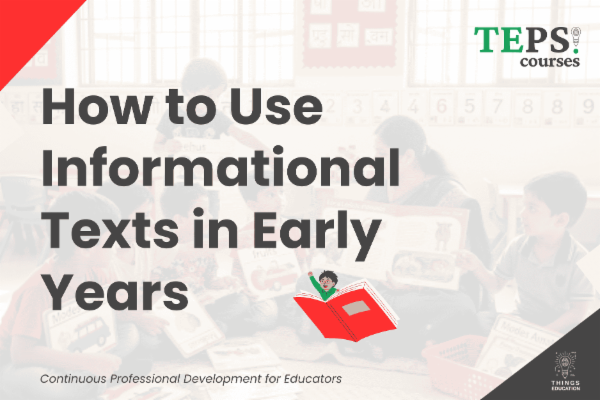 Mini Course: How to Use Informational Texts in Early Years cover