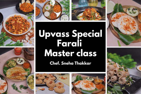 Farali Cooking Course – Learn 15+ Upwas Special Recipes cover