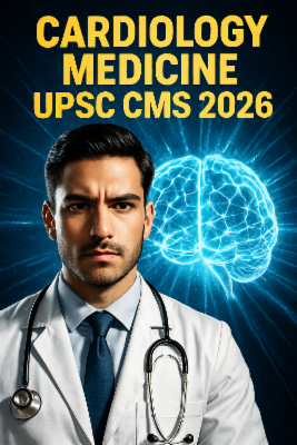 Medicine Cardiology UPSC CMS 2026 cover