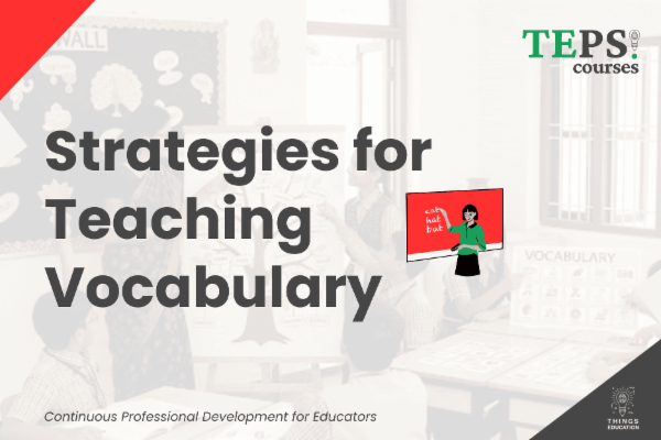 Mini Course: Strategies for Teaching Vocabulary cover