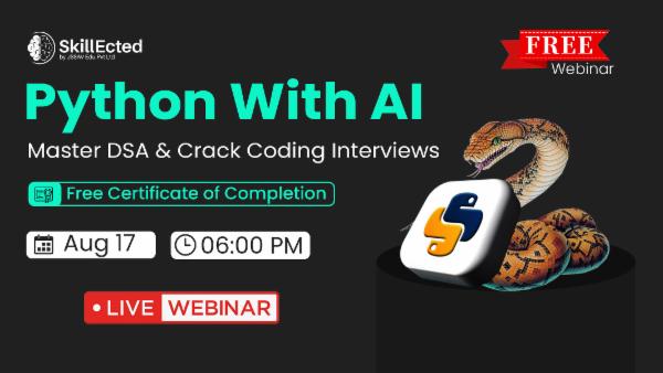Python with AI: Master DSA & Crack Coding Interviews Learn Pro Tips, Tricks & AI-Powered Insights! cover