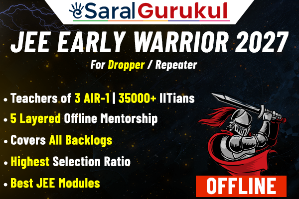 JEE Early Warrior 2027 Gurukul cover