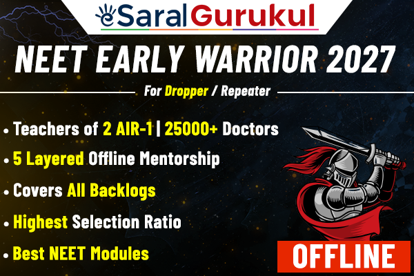 NEET Early Warrior 2027 Gurukul cover