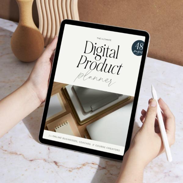 ULTIMATE DIGITAL PRODUCT PLANNER cover
